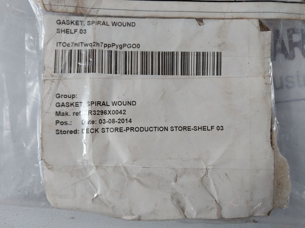 Fisher 1R329799442 Spiral Wound Gasket