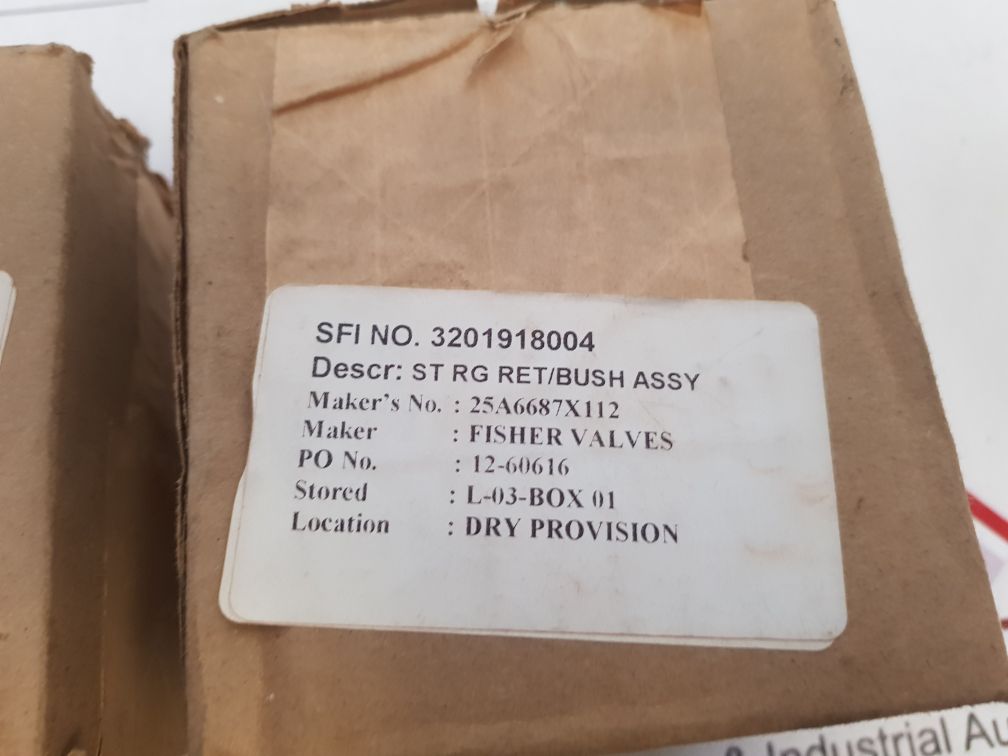 Fisher 25A6687X022 Seat Ring Retainer Valve