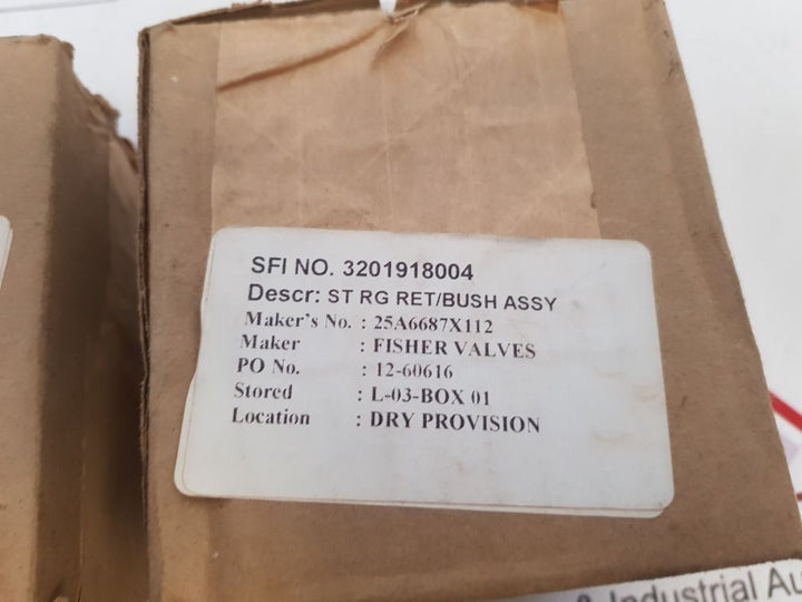 Fisher 25A6687X022 Seat Ring Retainer Valve
