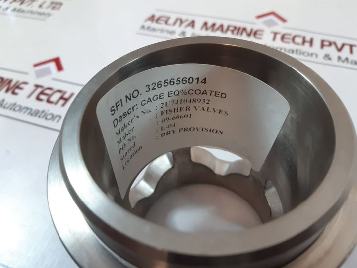 Fisher 2U741048932 Equal Percentage Valve Cage
