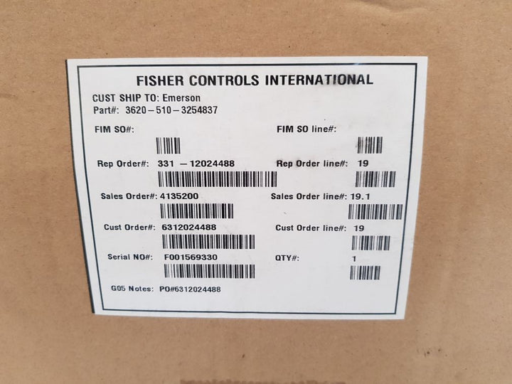 Fisher 3622 Valve Positioner Series 3600