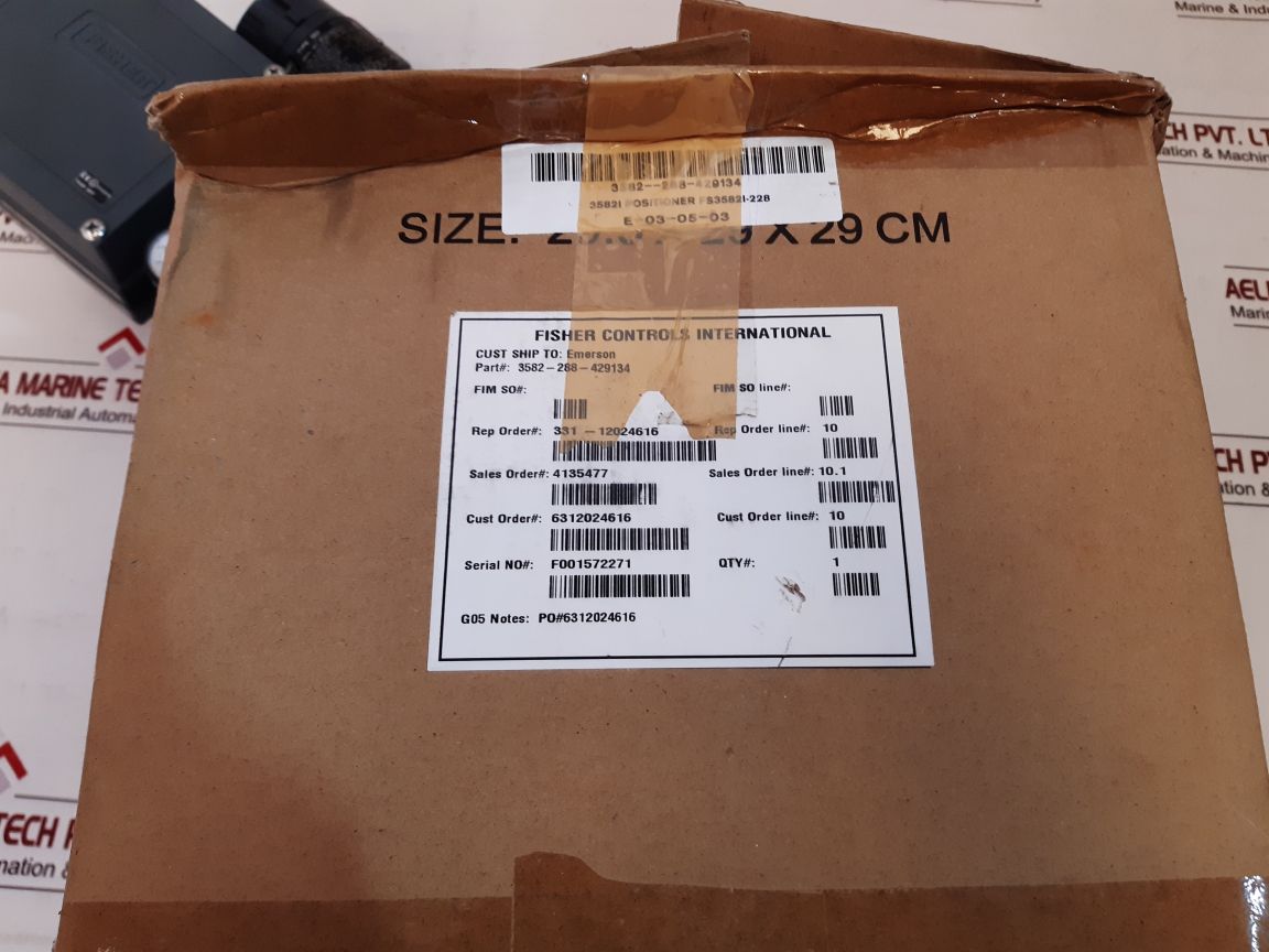 Fisher 582I Electro-pneumatic Valve Positioner