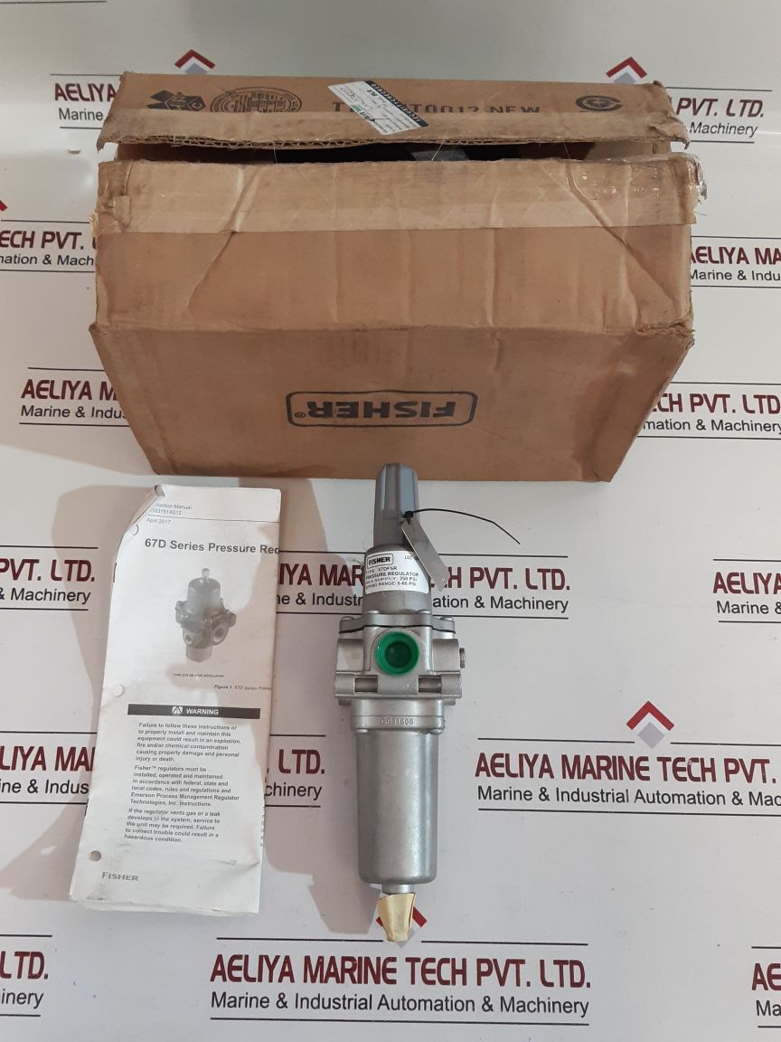 Fisher 67Dfsr Pressure Regulator
