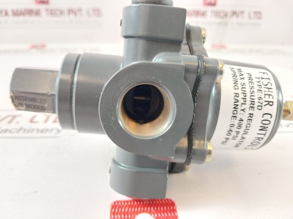 Fisher Controls 67D Pressure Regulator 0-60 Psi