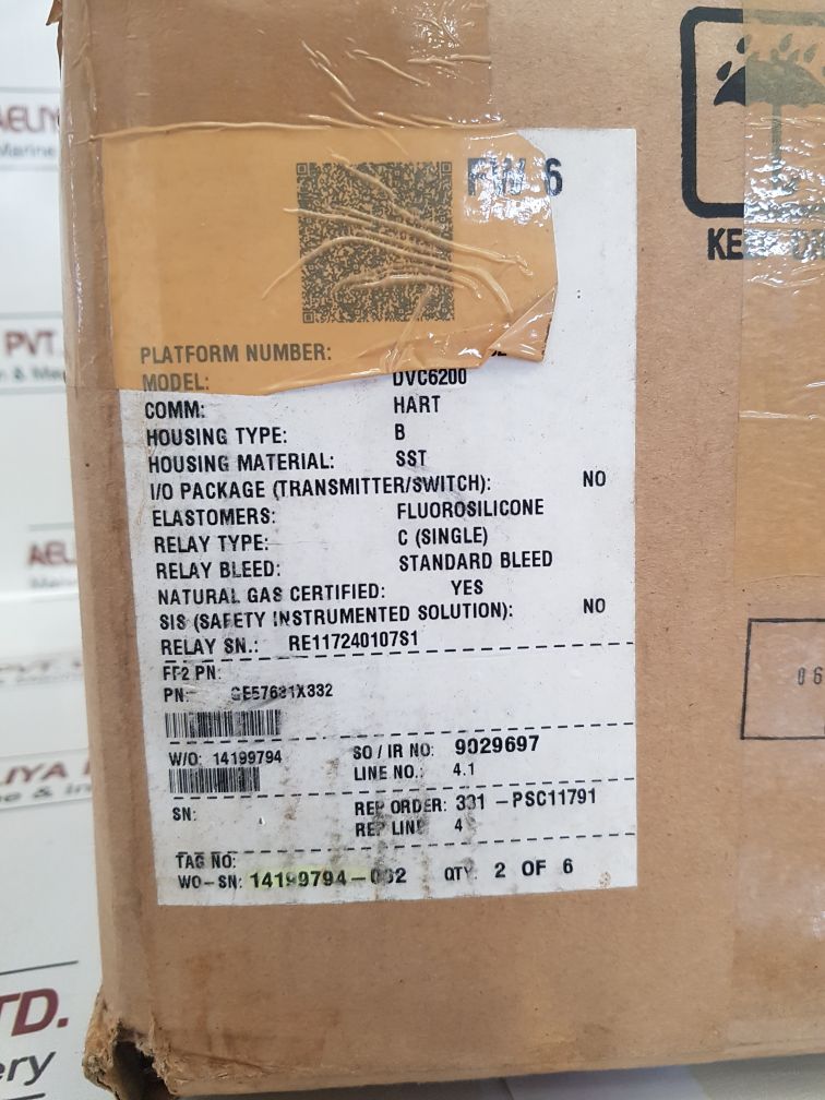 Fisher Dvc6200S Digital Valve Controller