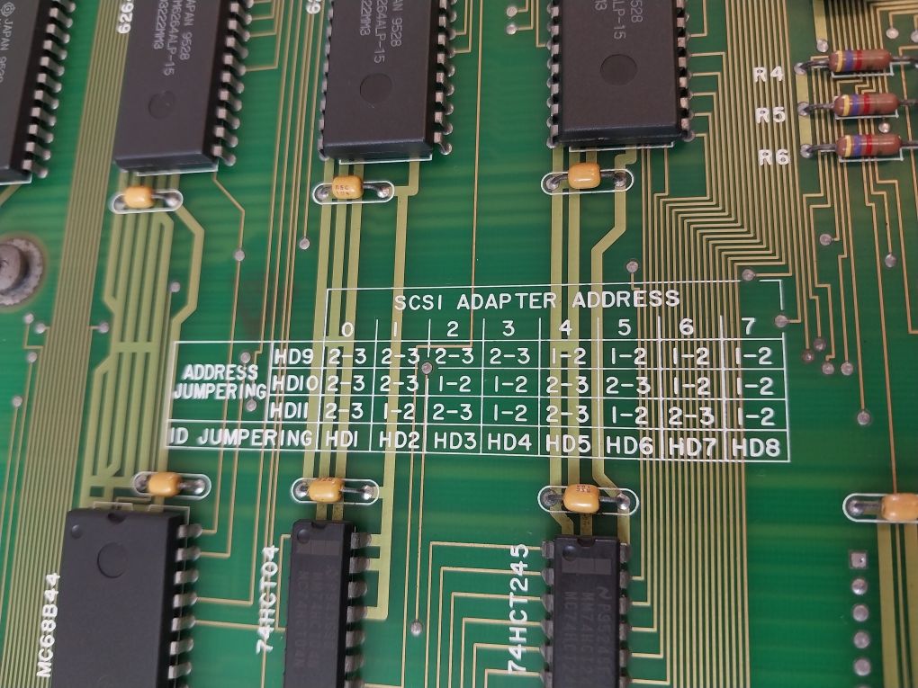 Fisher Rosemount 01984-1140-0001 Oi Scsi Host Adapter Board