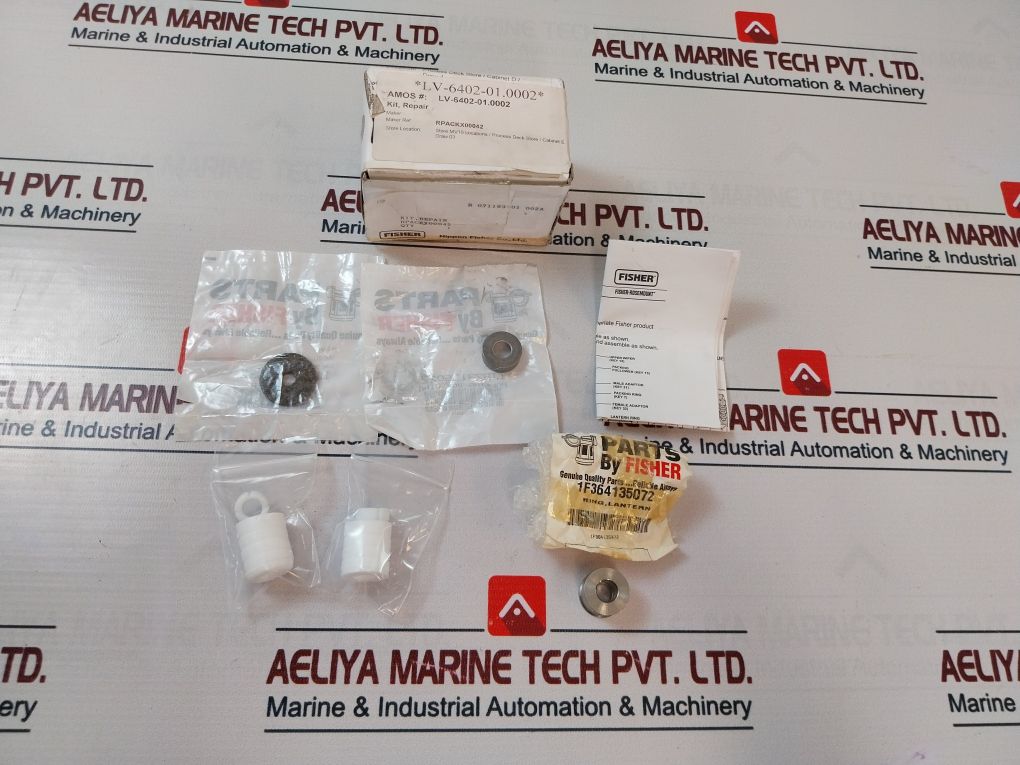 Fisher Rpackx00042 Valve Packing Kit Double Ptfe