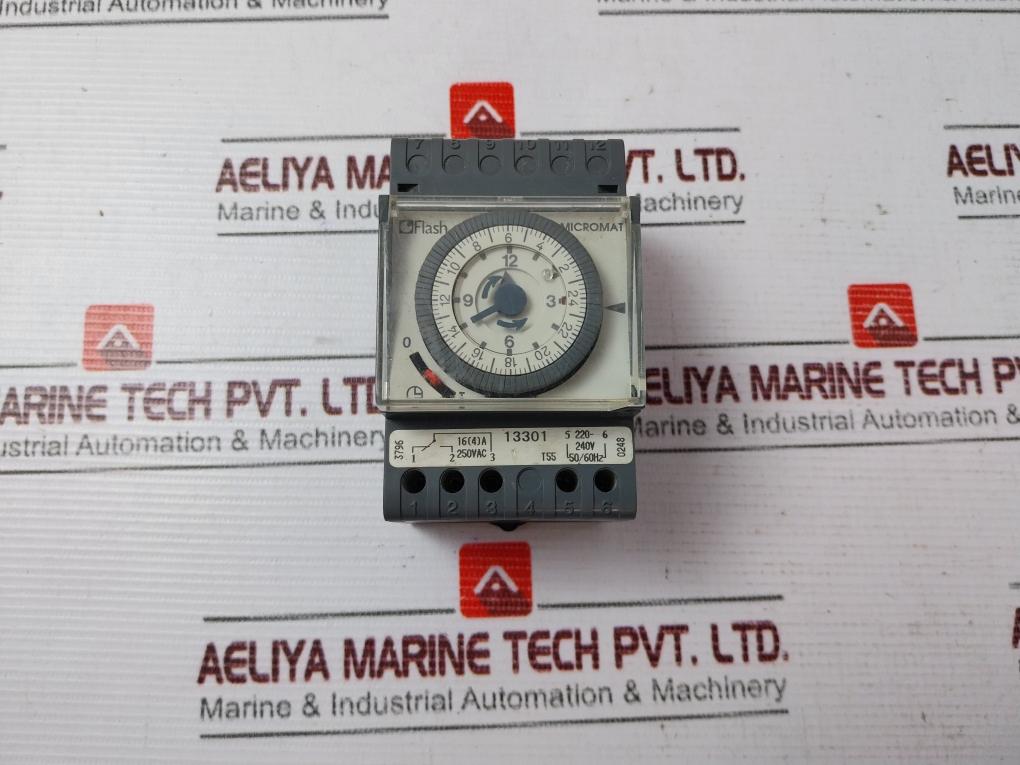Flash Micromat 13301 Timer Switch 220-240V 50/60Hz – Aeliya Marine Tech