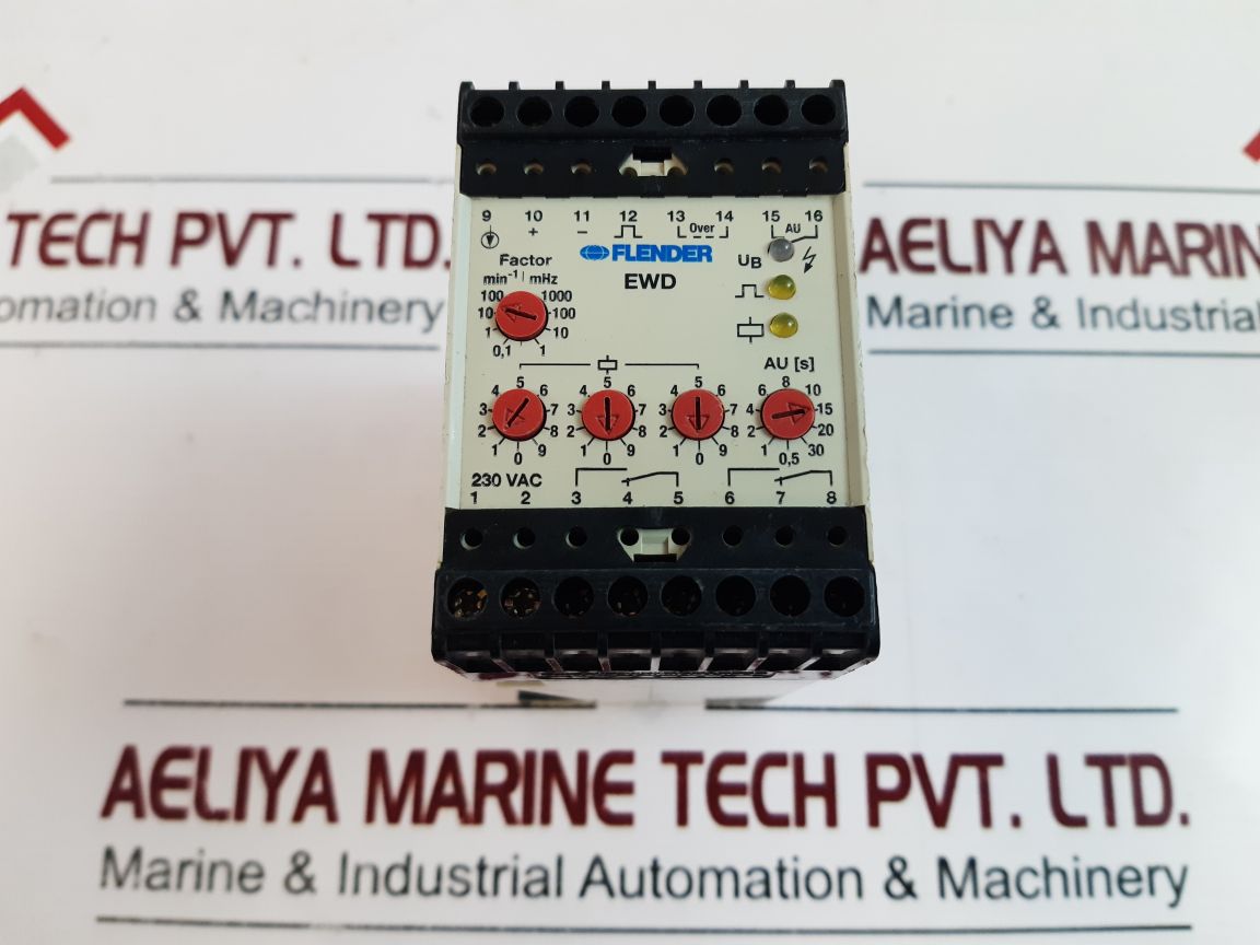 Flender Rotational Speed Monitor Ewd230 Vac