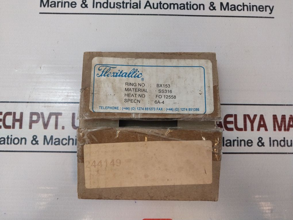 Flexitallic 6A-0348 Gasket Ring Bx153, Ss