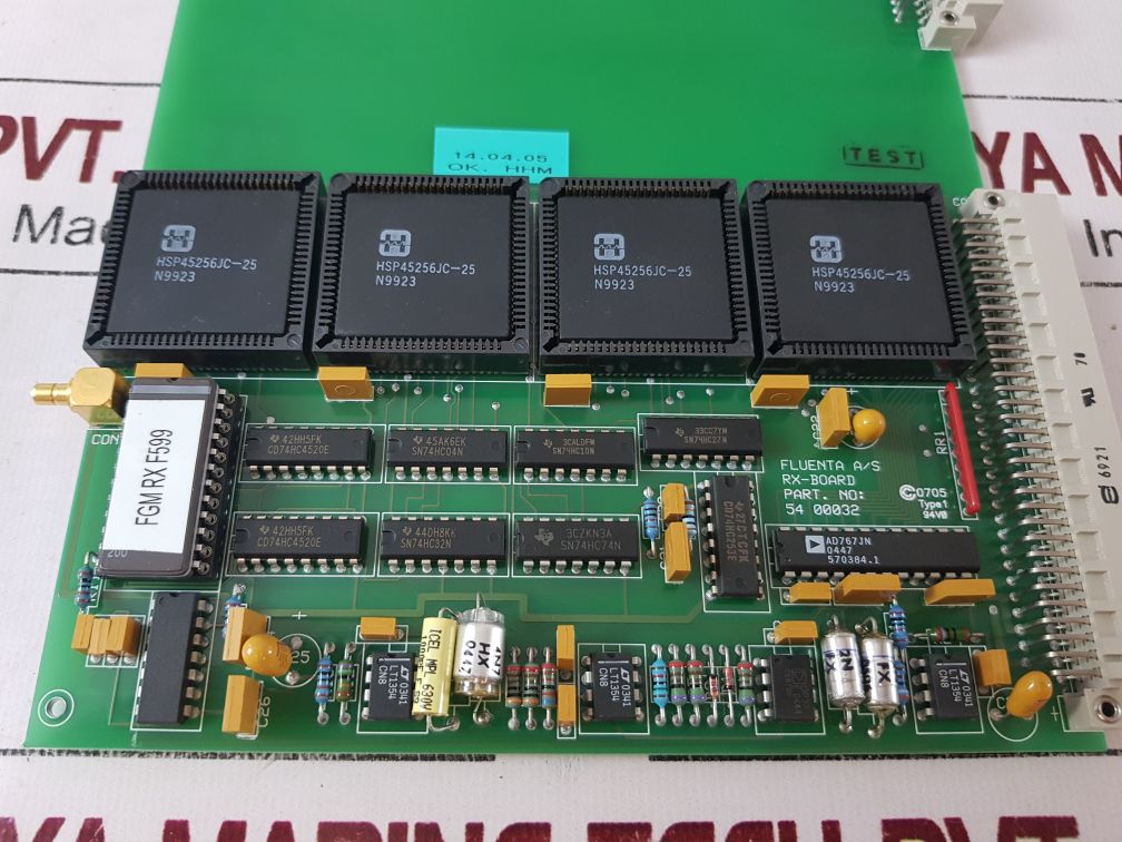 Fluenta 54 00032 Circuit Board Rx-board