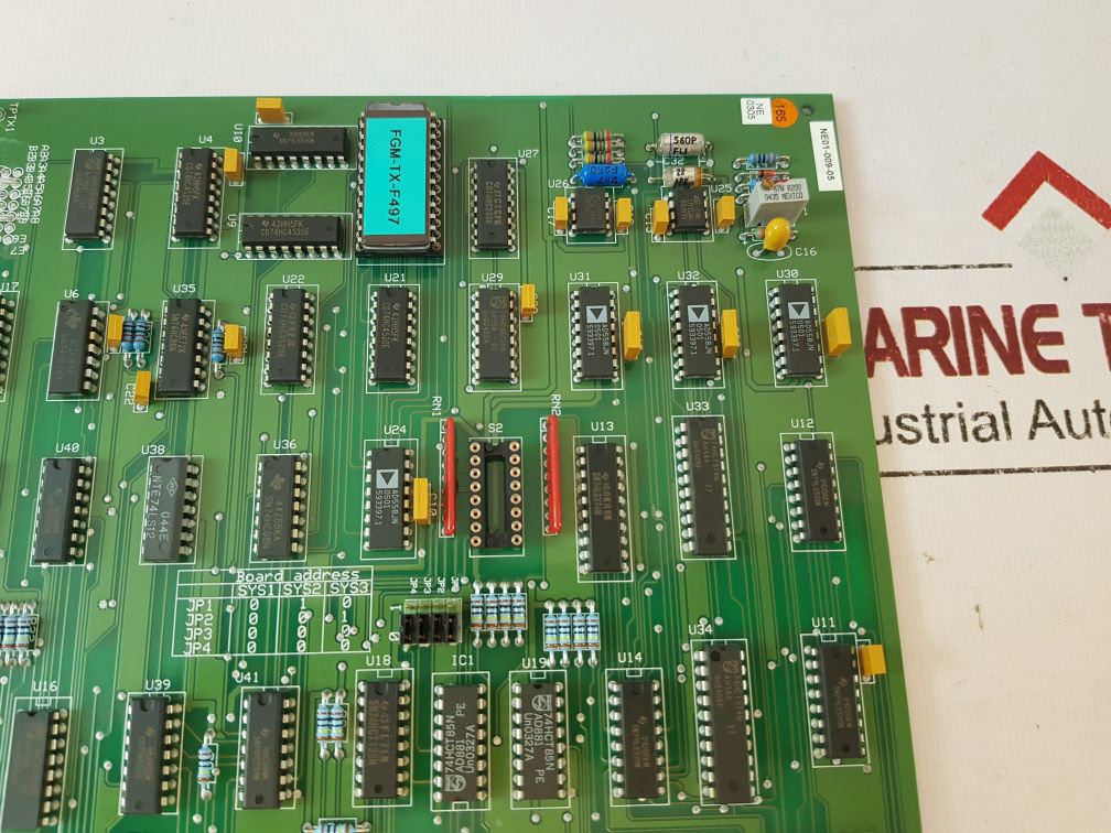 Fluenta Fgm130 Rev.01 Addressable Tx Board 5490019