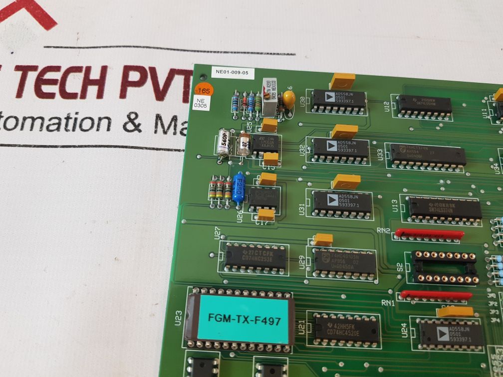 Fluenta Fgm130 Rev.01 Addressable Tx Board 5490019