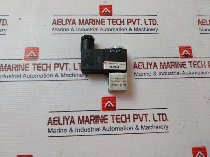 Fluid Automation 09-211-103-45 Solenoid Valve 24V 3.8W