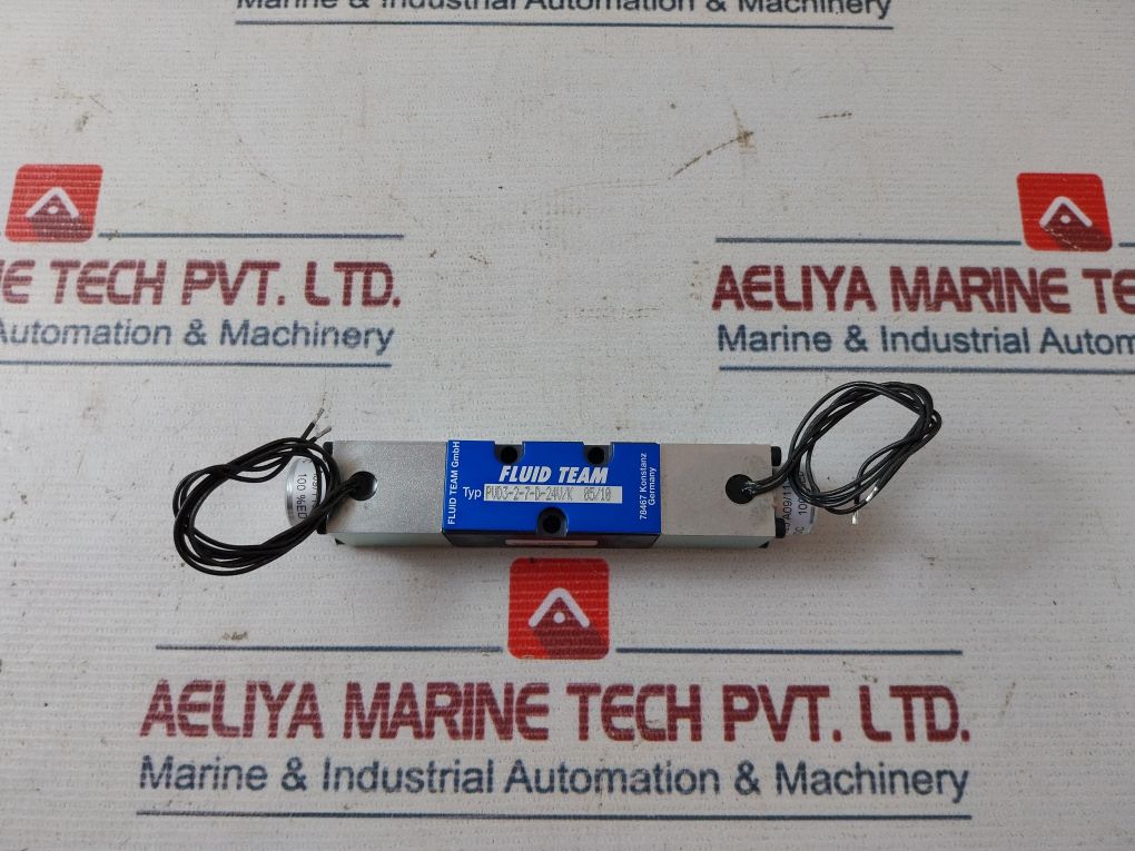 Fluid Team Pvd3-2-7-d-24V/K Solenoid Valve 24 Vdc