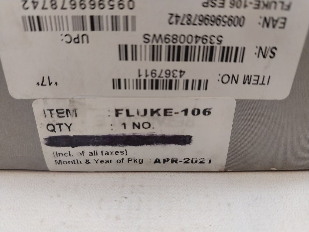 Fluke Fluke-106 Esp Digital Multimeter