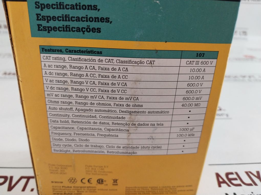 Fluke 107 Digital Multimeter
