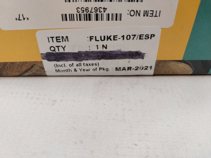 Fluke 107 Digital Multimeter