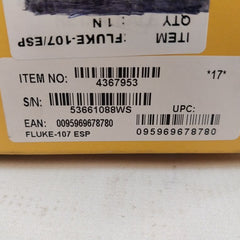 Fluke 107 Digital Multimeter
