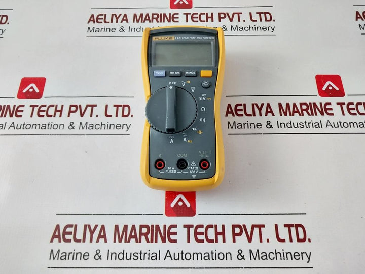 Fluke 115 true rms digital multimeter with cable