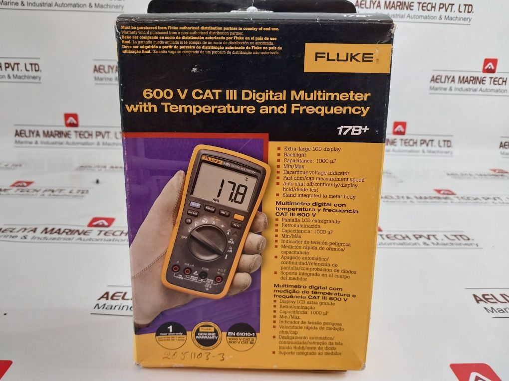 Fluke 17B+ Digital Multimeter