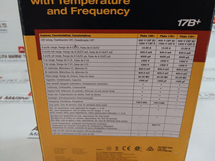Fluke 17B+ Digital Multimeter