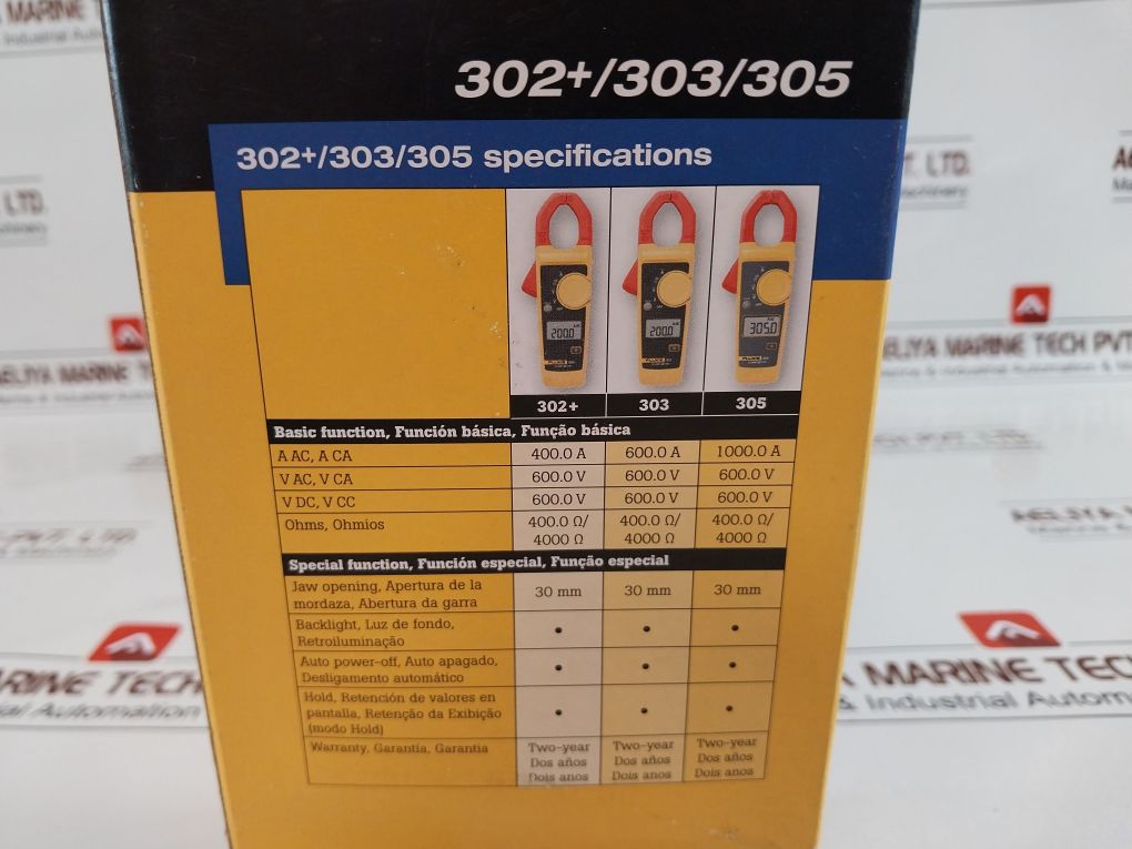 Fluke 302+ Digital Clamp Meter