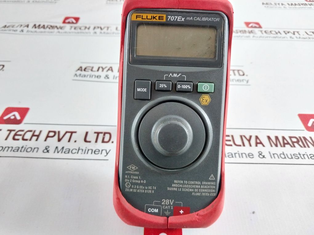 Fluke 707Ex Ma Intrinsically Safe Ma Loop Calibrator
