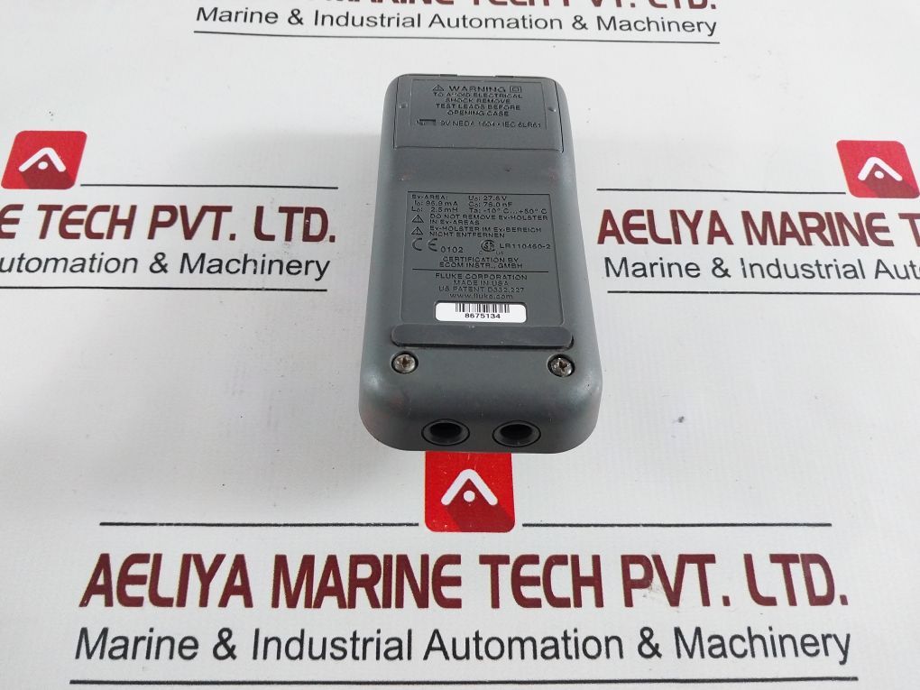 Fluke 707Ex Ma Intrinsically Safe Ma Loop Calibrator