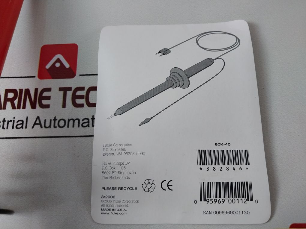 Fluke 80K-40 High Voltage Probe