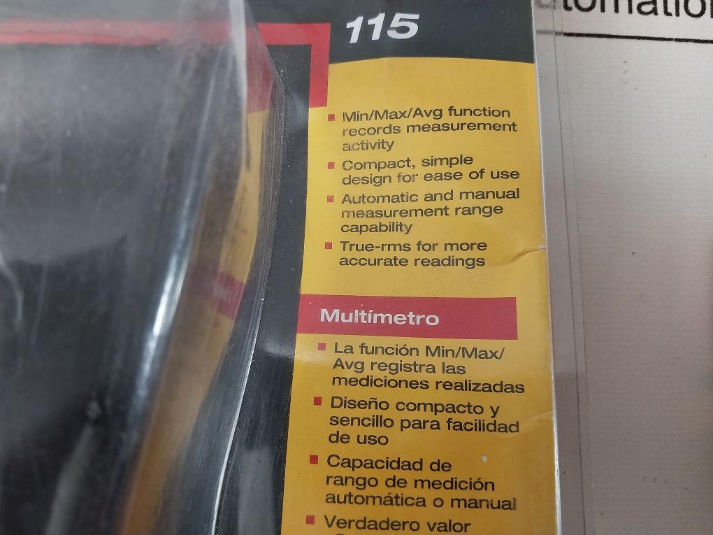 Fluke 115 True Rms Digital Multimeter Fluke-115-em/Esp