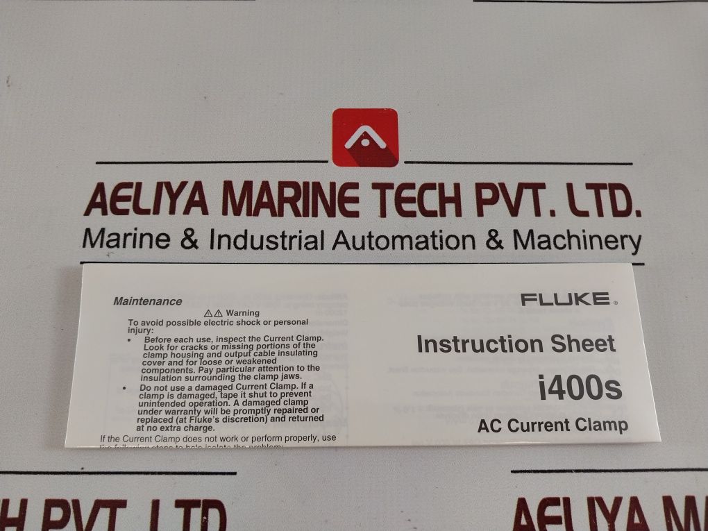Fluke I400S Ac Current Clamp