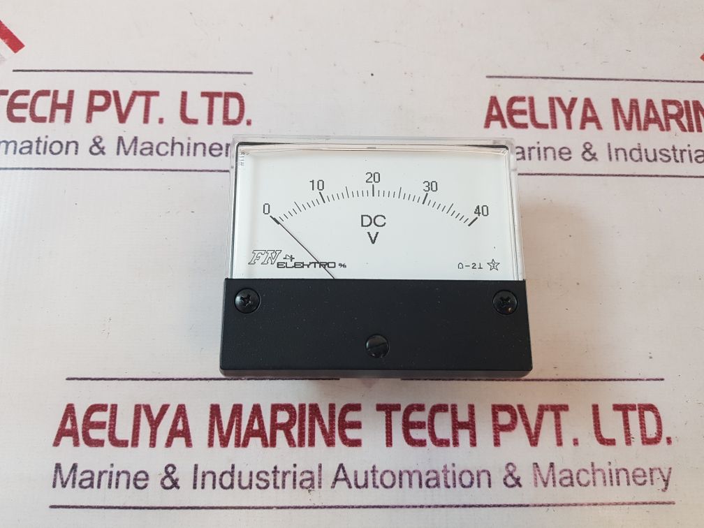 Fn Elektro Kr100 Voltmeter 0 To 40 Dc V
