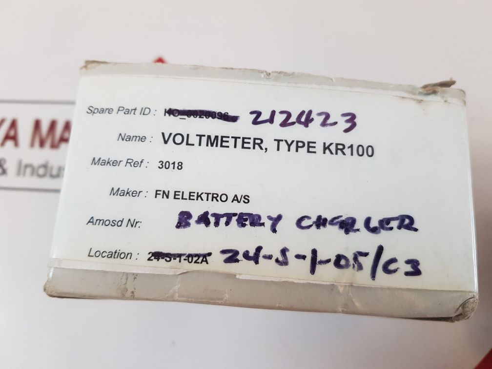 Fn Elektro Kr100 Voltmeter