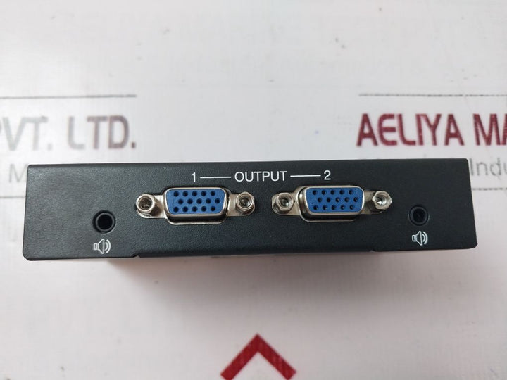 Fonestar Fv-50Sp12 1 X 2 Vga Splitter Distributor With Pa001 Power Adapter