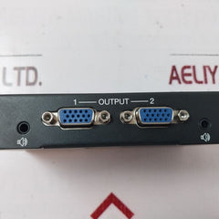Fonestar Fv-50Sp12 1 X 2 Vga Splitter Distributor With Pa001 Power Adapter