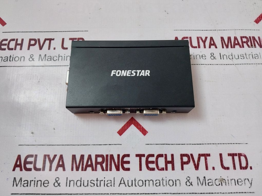 Fonestar Fv-50Sp12 1 X 2 Vga Splitter Distributor With Pa001 Power Adapter