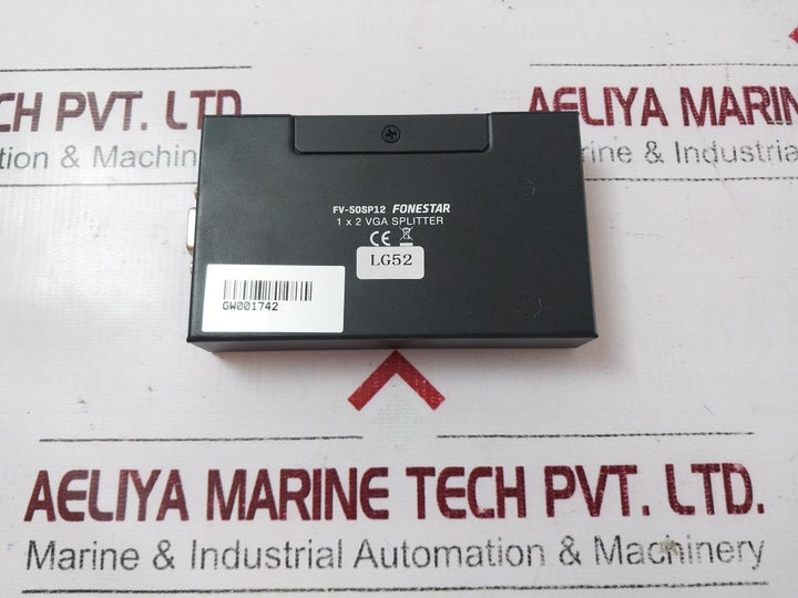 Fonestar Fv-50Sp12 1 X 2 Vga Splitter Distributor With Pa001 Power Adapter