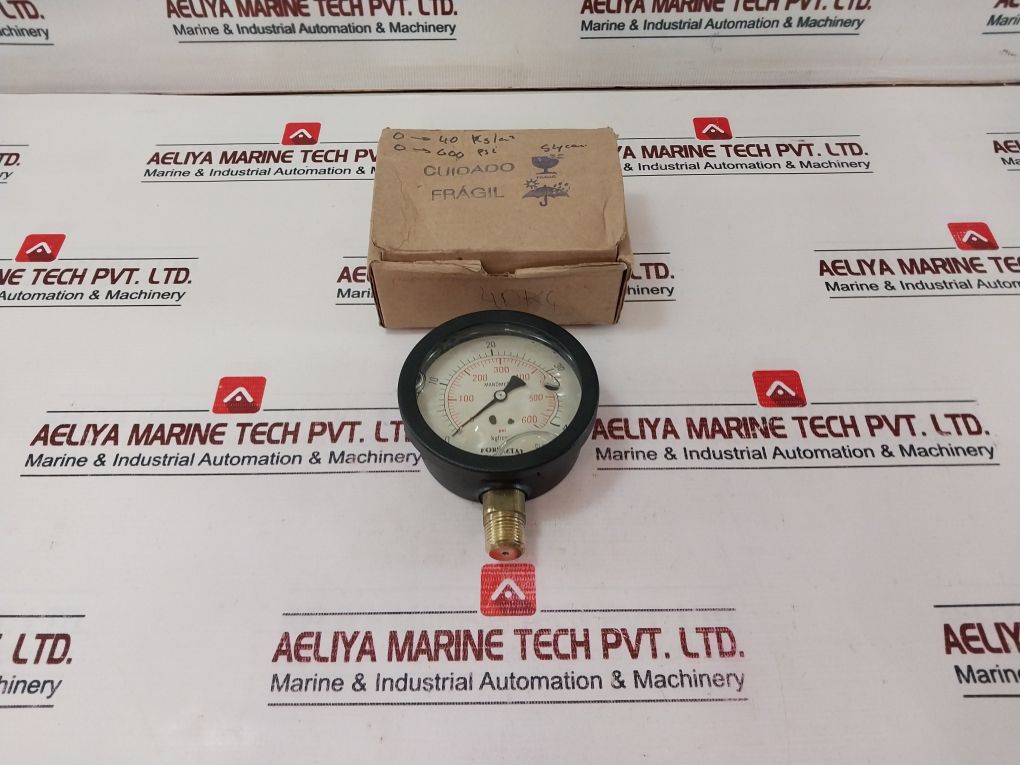 Formetal 0-600 Psi Pressure Gauge