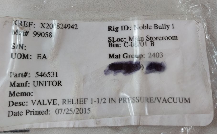 Fort Valve 30/00302 Twinact Relief Valve