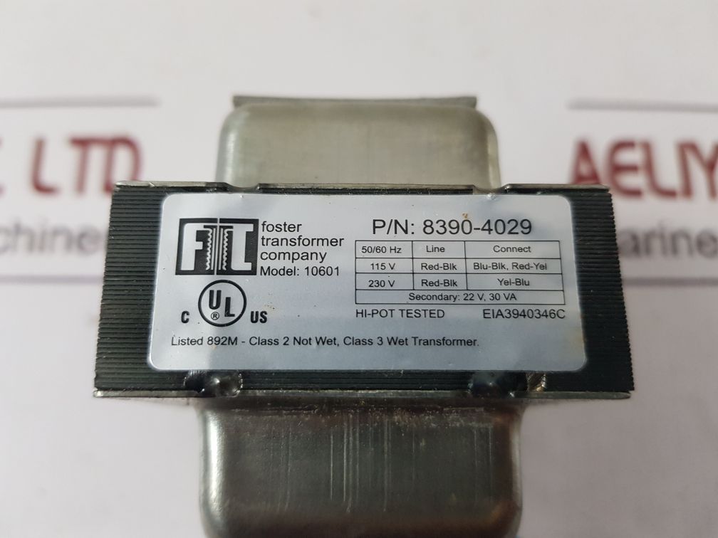 Foster 10601 Transformer 8390-4029