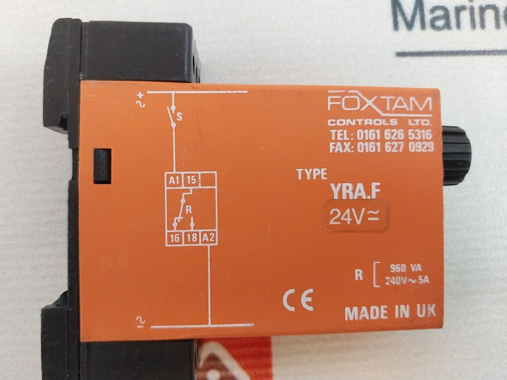 Foxtam Yra.F Time Delay Relays 0,1-10S