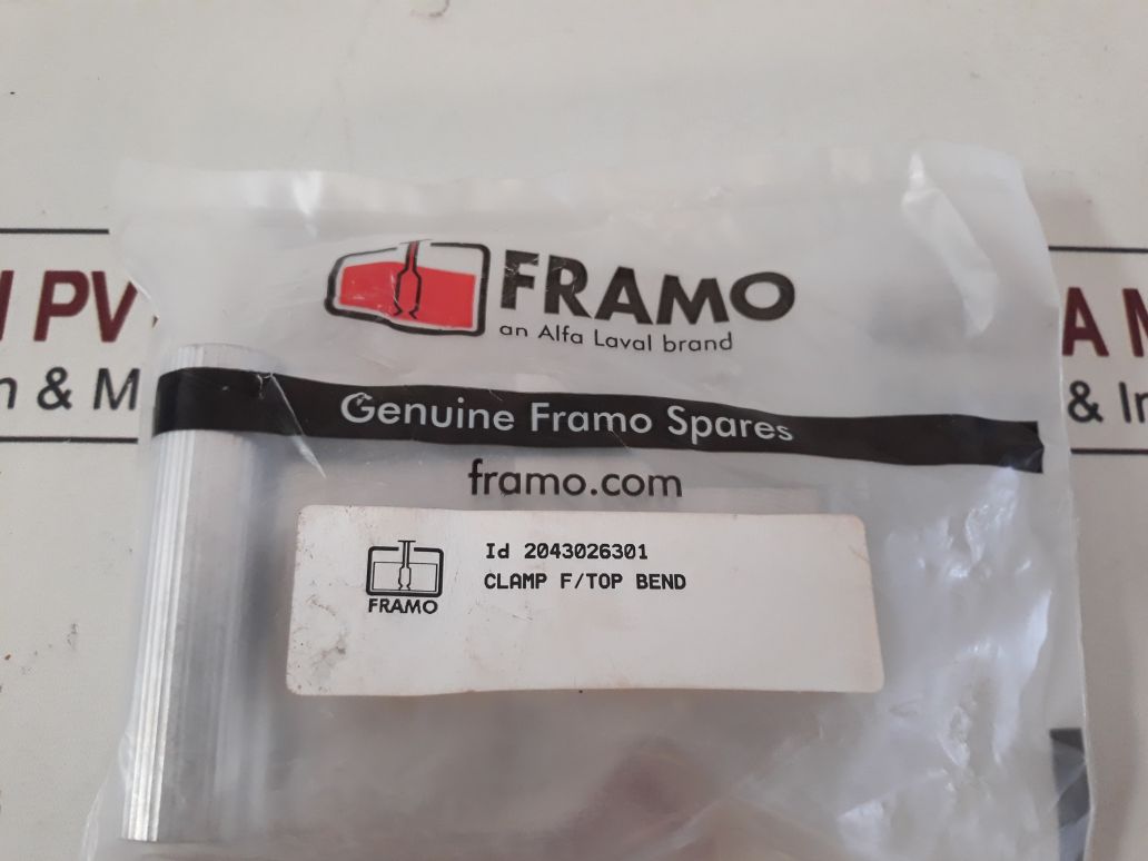 Framo 2043026301 Clamp FTop Bend
