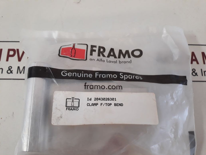 Framo 2043026301 Clamp FTop Bend
