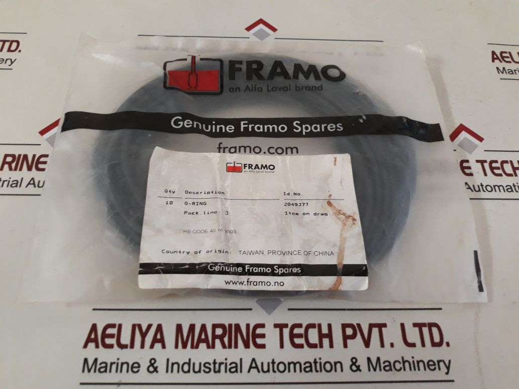 Framo 2049377 O-ring
