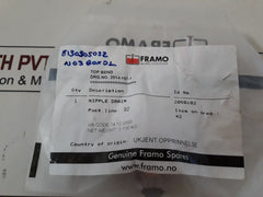 Framo 2050102 Nipple Drain