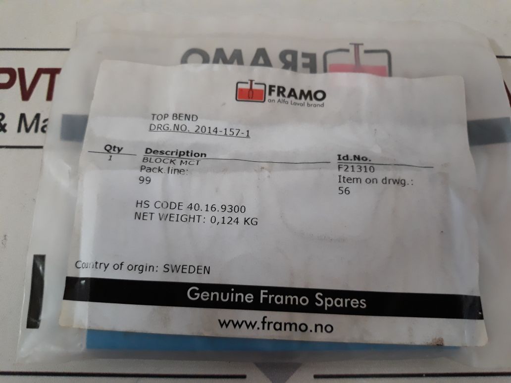 Framo F21310 Block Mct