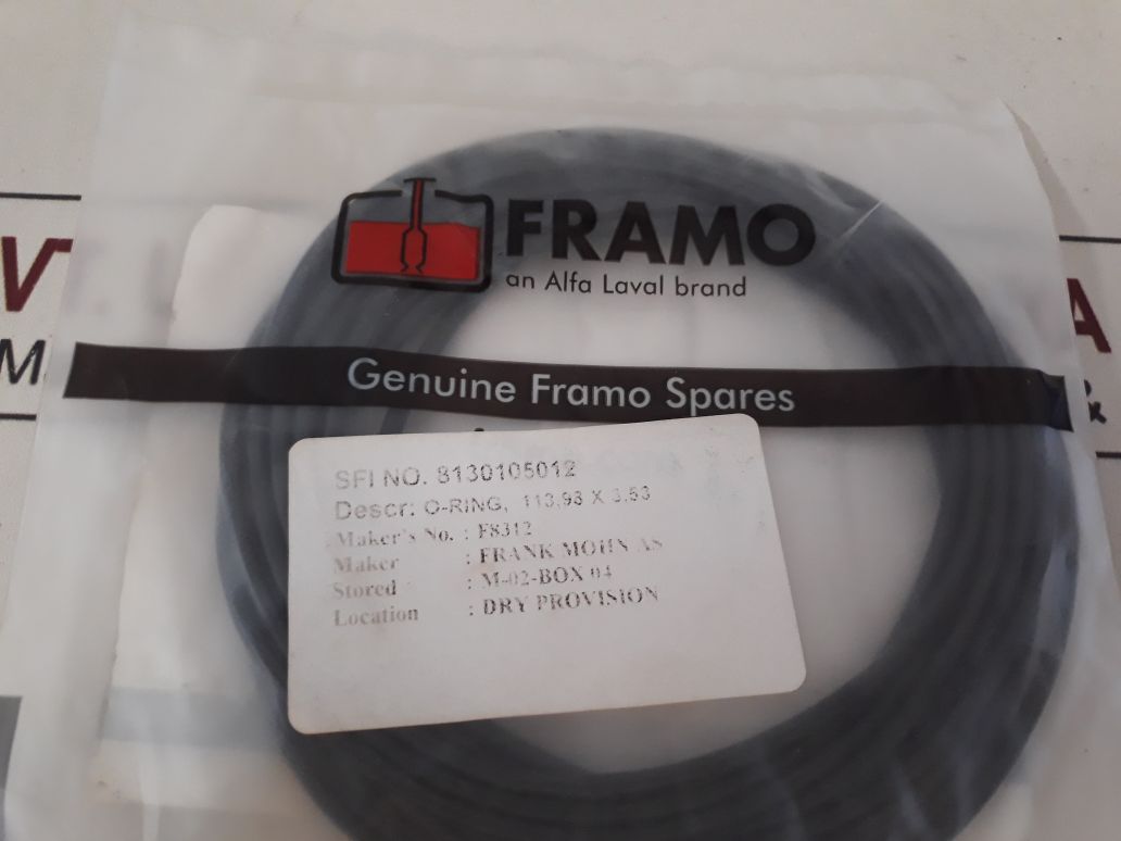 Framo F8312 O-ring