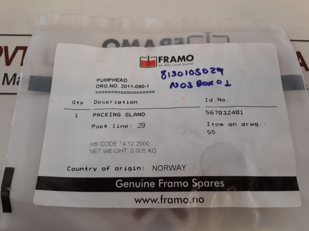 Framo Packing Gland