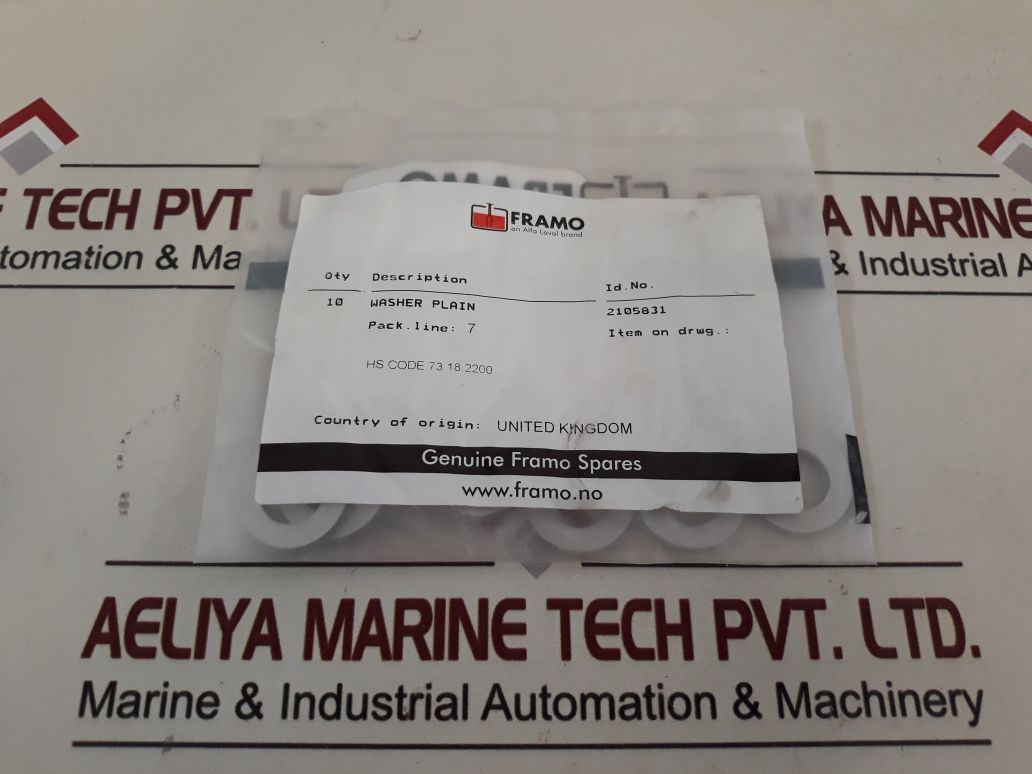 Framo Washer Plain 2105831